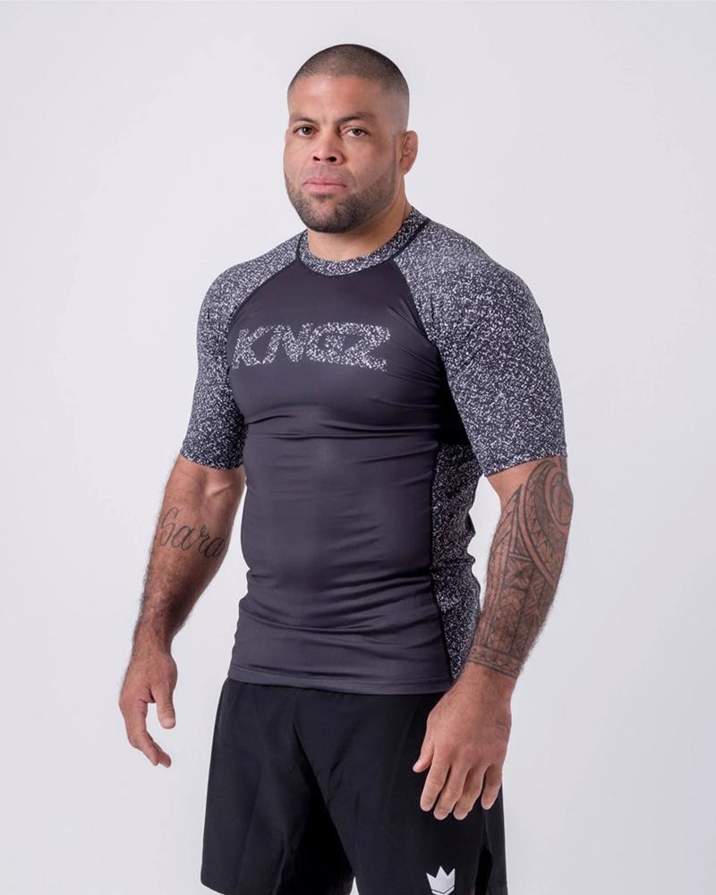 Kingz noise v2 Rashguard-black/white